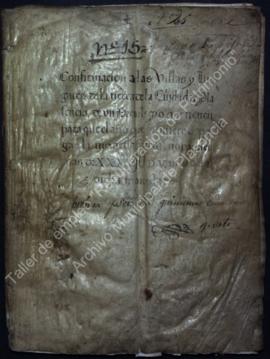 Carta de privilegio y confirmación de Real Cédula del rey Felipe III a favor de Plasencia y su Ti...