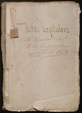 Libro de Actas Capitulares 1859
