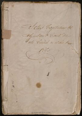 Libro de Actas Capitulares 1860