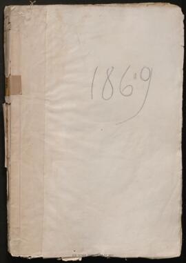 Libro de Actas Capitulares 1869