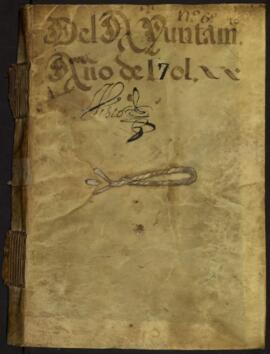 Libro de Actas Capitulares 1701