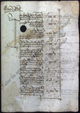 Cuentas de propios y arbitrios del Concejo de Plasencia de Pascua Florida de 1507 a 1508