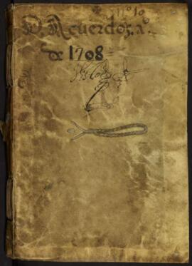 Libro de Actas Capitulares 1708-1709