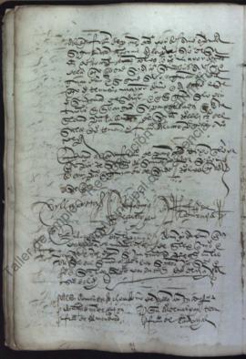 Acta capitular de 1 de noviembre de 1523