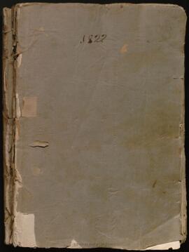 Libro de Actas Capitulares 1822
