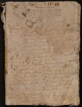 Libro de Actas Capitulares 1740