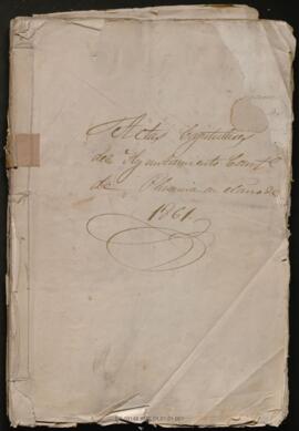 Libro de Actas Capitulares 1861