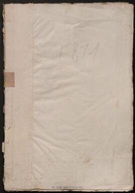 Libro de Actas Capitulares 1871