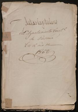 Libro de Actas Capitulares 1862