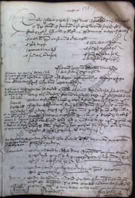 Acta capitular de 3 de marzo de 1524