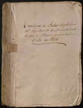 Libro de Actas Capitulares 1847