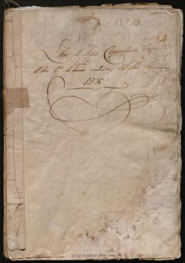 Libro de Actas Capitulares 1826