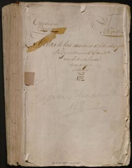Libro de Actas Capitulares 1856