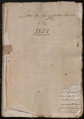 Libro de Actas Capitulares 1827
