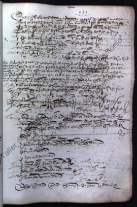 Acta capitular de 23 de julio de 1524