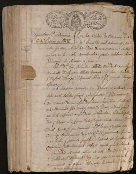 Libro de Actas Capitulares 1836