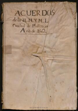 Libro de Actas Capitulares 1802