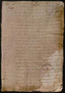 Libro de Actas Capitulares 1769