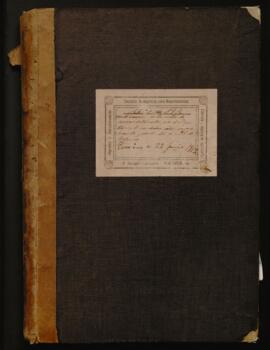 Libro de Actas Capitulares 1910-1912