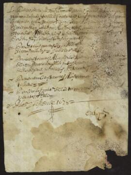 Libro de Actas Capitulares 1678