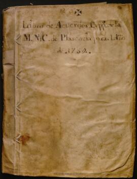 Libro de Actas Capitulares 1784
