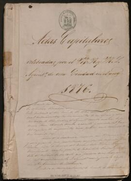 Libro de Actas Capitulares 1876