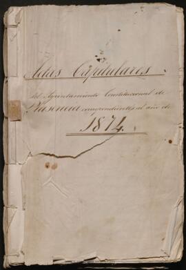 Libro de Actas Capitulares 1874