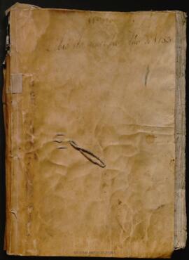 Libro de Actas Capitulares 1783