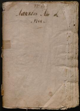 Libro de Actas Capitulares 1755