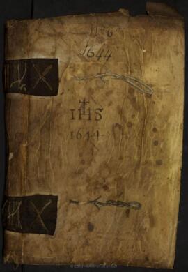 Libro de Actas Capitulares 1644