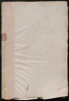 Libro de Actas Capitulares 1870