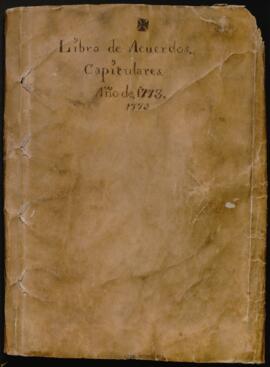 Libro de Actas Capitulares 1773