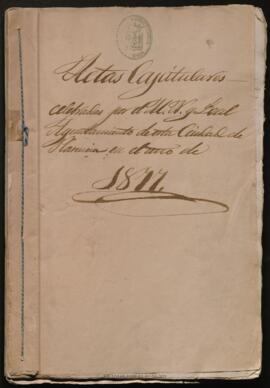 Libro de Actas Capitulares 1877