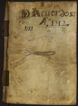 Libro de Actas Capitulares 1712