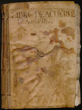 Libro de Actas Capitulares 1765