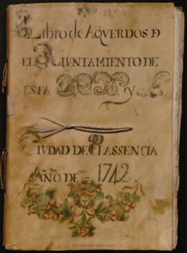 Libro de Actas Capitulares 1742