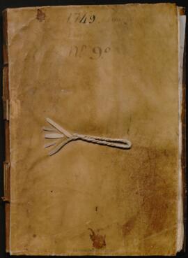 Libro de Actas Capitulares 1749