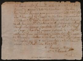 Libro de Actas Capitulares 1789